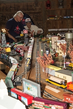 Visit the American Flyer Model Trains in Depot
